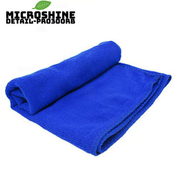 Microshine DetailPro 300RB: Microfiber Cleaning Cloth for Car Wash, Bike Wash and Automobiles (Pack of 6, Royal Blue) - Image 5