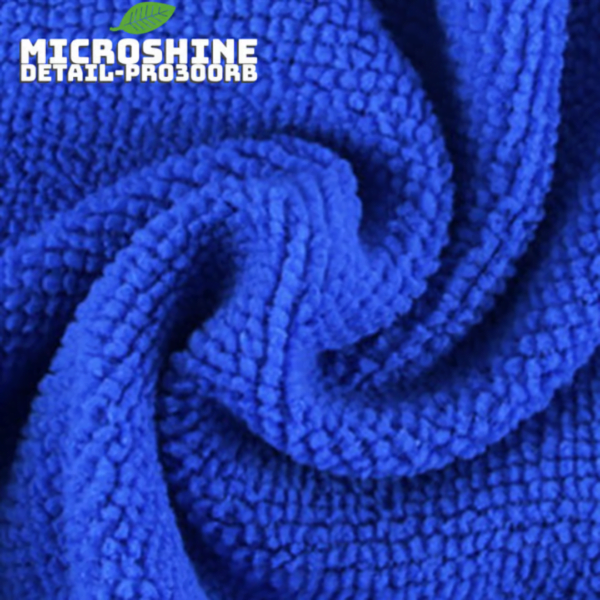 Microshine DetailPro 300RB: Microfiber Cleaning Cloth for Car Wash, Bike Wash and Automobiles (Pack of 6, Royal Blue) - Image 6