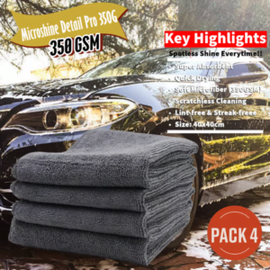 microfiber cleaning cloths for car 350 GSM