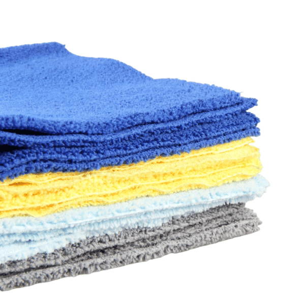 400 GSM Dual Clean: Microfiber Cleaning Cloth 400 GSM Long and Short Pile (Pack of 4, 40 x 40cm) - Image 2