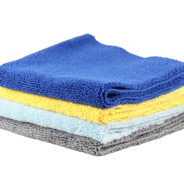 400 GSM Dual Clean: Microfiber Cleaning Cloth 400 GSM Long and Short Pile (Pack of 4, 40 x 40cm) - Image 3