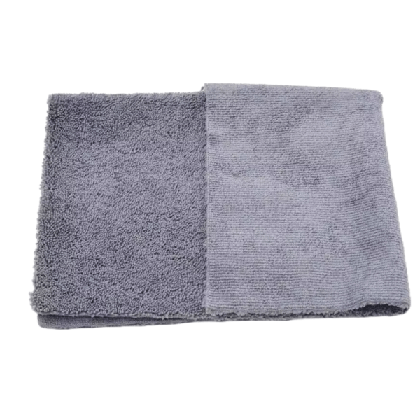 400 GSM Dual Clean: Microfiber Cleaning Cloth 400 GSM Long and Short Pile (Pack of 4, 40 x 40cm) - Image 4