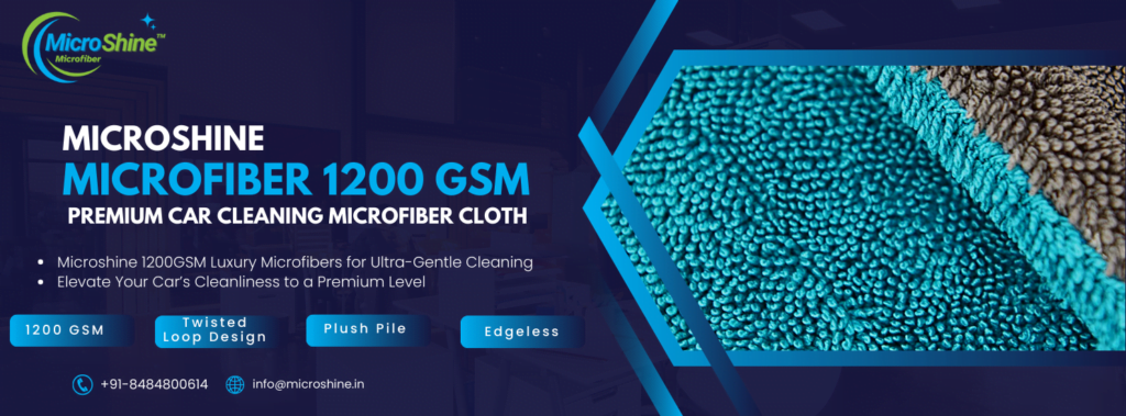 Microfiber Car Wash Cloth 1200GSM