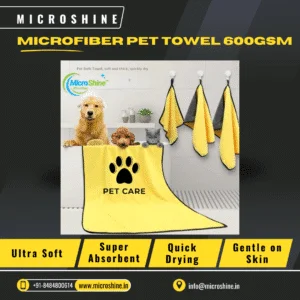 Microfiber pet towel