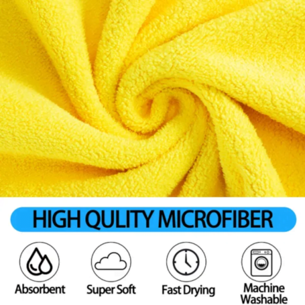 Microshine 600 GSM Microfiber Pet Towel for Dogs & Cats – Ultra Absorbent, Quick-Drying, 60x40cm (Pack of 1) - Image 6