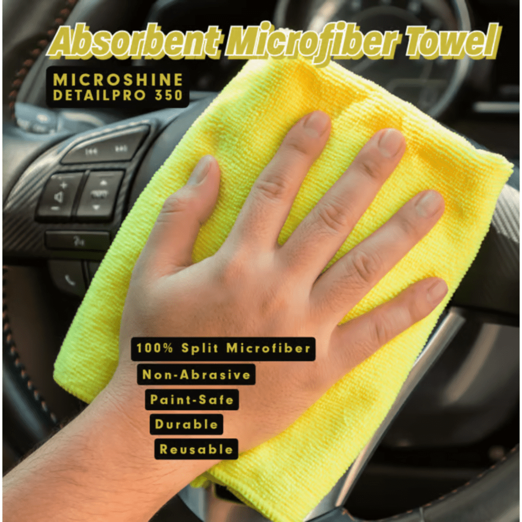 Microfiber cloths for car