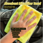 Microshine DetailPro 350 GSM: Microfiber Cloths for Car, Bike & Automobiles