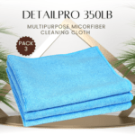 Microshine DetailPro 350LB: Multipurpose 350GSM Microfiber Cleaning Cloth for Car, Bike, Home & Kitchen