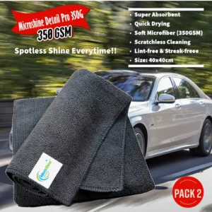 Microfiber towel for car wash