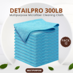 Microshine DetailPro 300LB: All Purpose Microfiber Cleaning Cloth for Home,& Kitchen (Pack of 12)