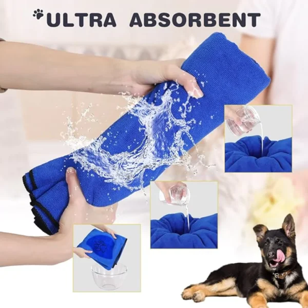 pet bath towel