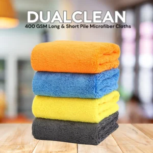 microfiber car cleaning cloth long and short pile