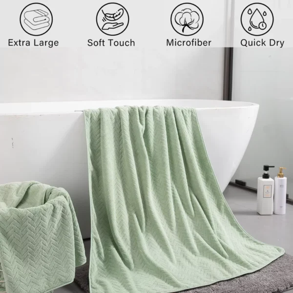 microfiber bath towel