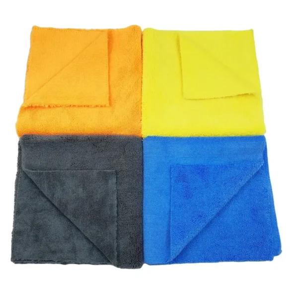 Microshine DualClean: Long & Short Pile 400 GSM Microfiber Car Cleaning Cloths - Image 5