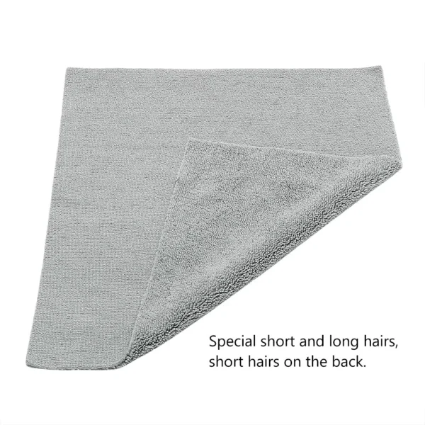 Microshine DualClean: Long & Short Pile 400 GSM Microfiber Car Cleaning Cloths - Image 4