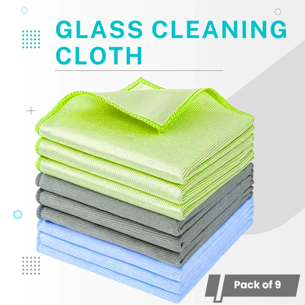 Glass Cloths 11 microfiber glass cleaning cloths