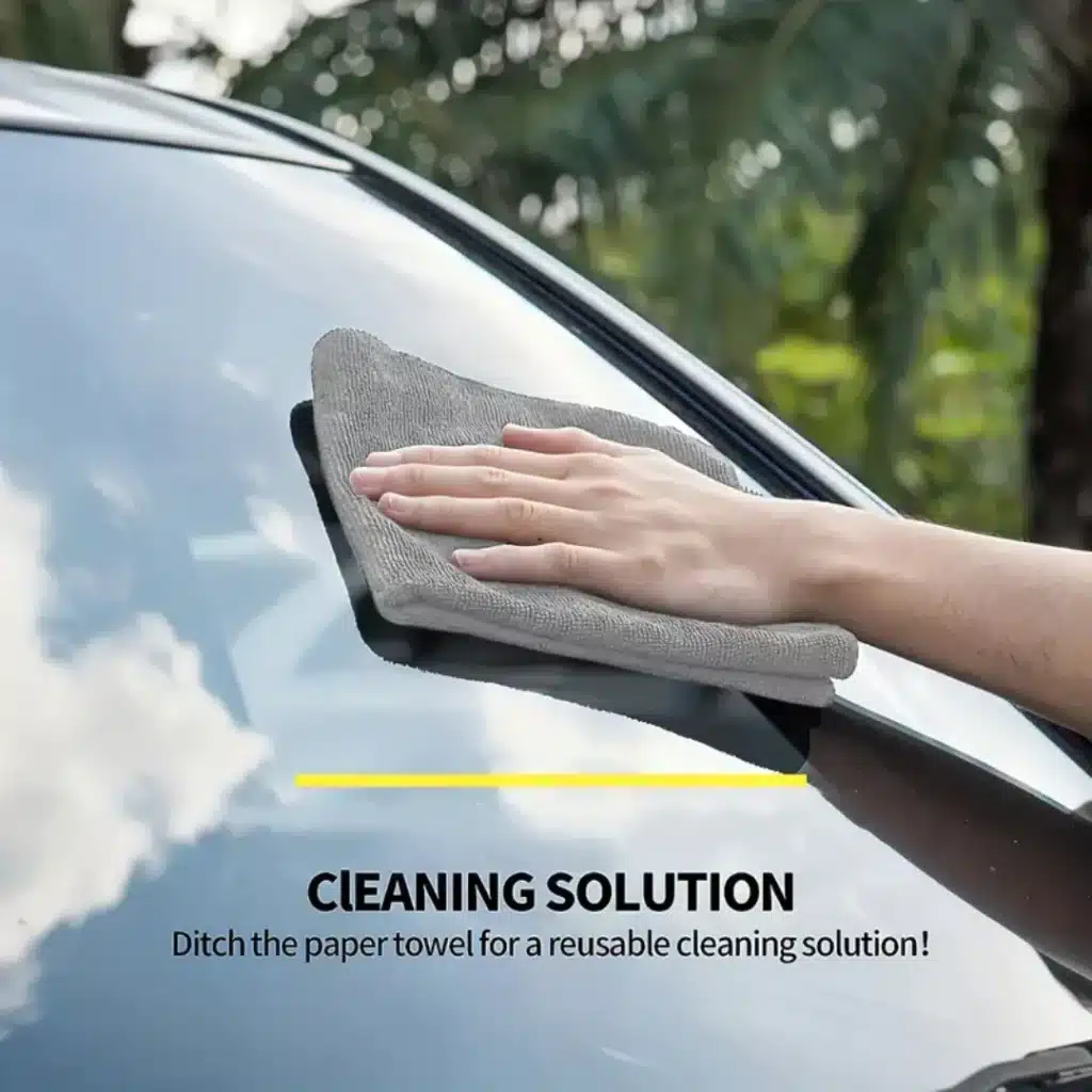 car microfiber cleaning cloth