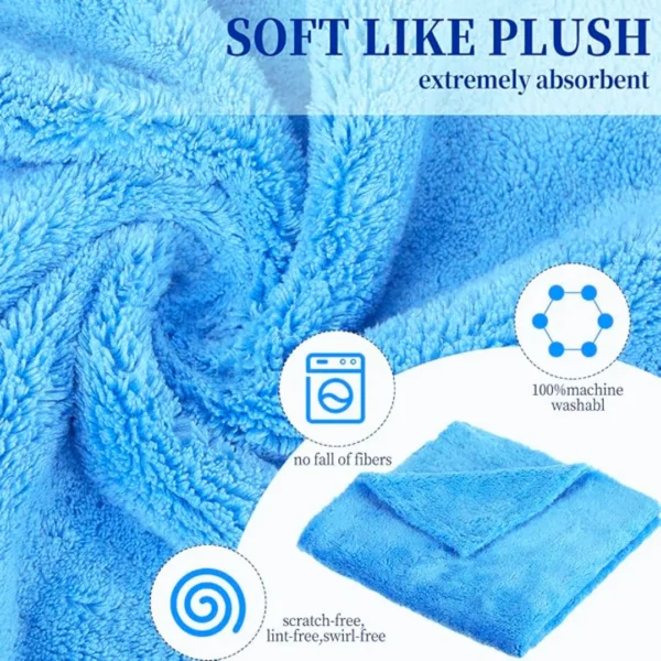 550gsm microfiber cleaning cloth