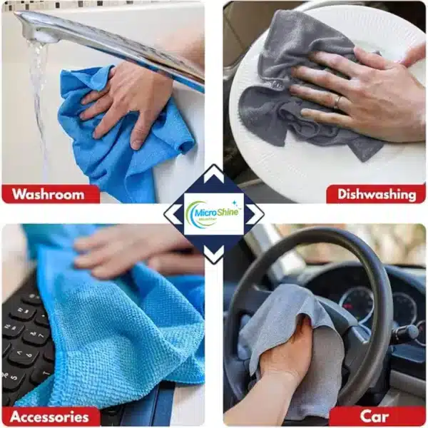 350gsm microfiber cleaning cloth