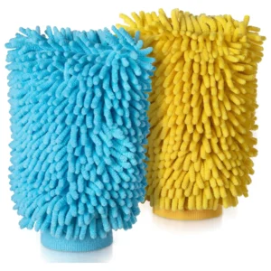 chenille microfiber car wash mitt