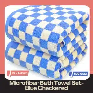 microfiber bath towel set