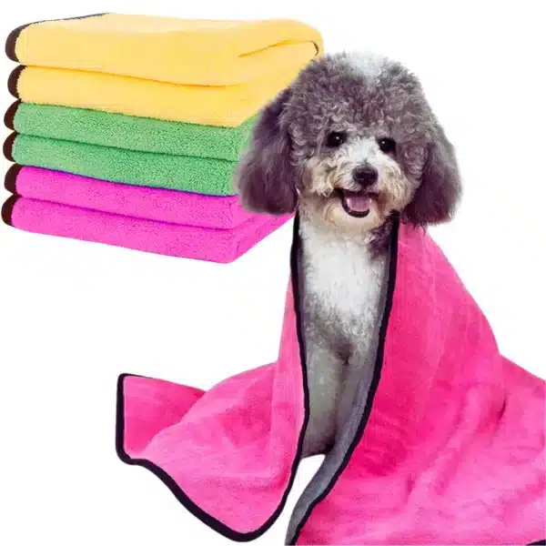 pet bath towel for dogs and cats