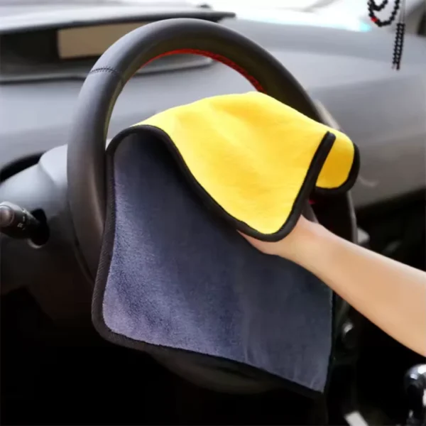 microfiber car cleaning cloth 800 gsm