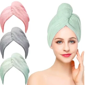 microfiber hair wrap towel for women