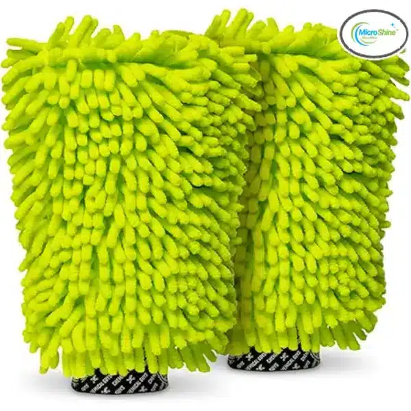 chenille microfiber wash mitt