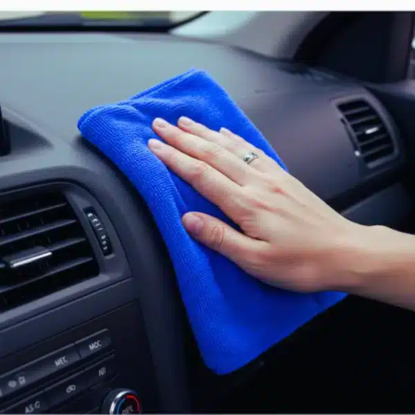 microfiber car cleaning cloths 350 GSM