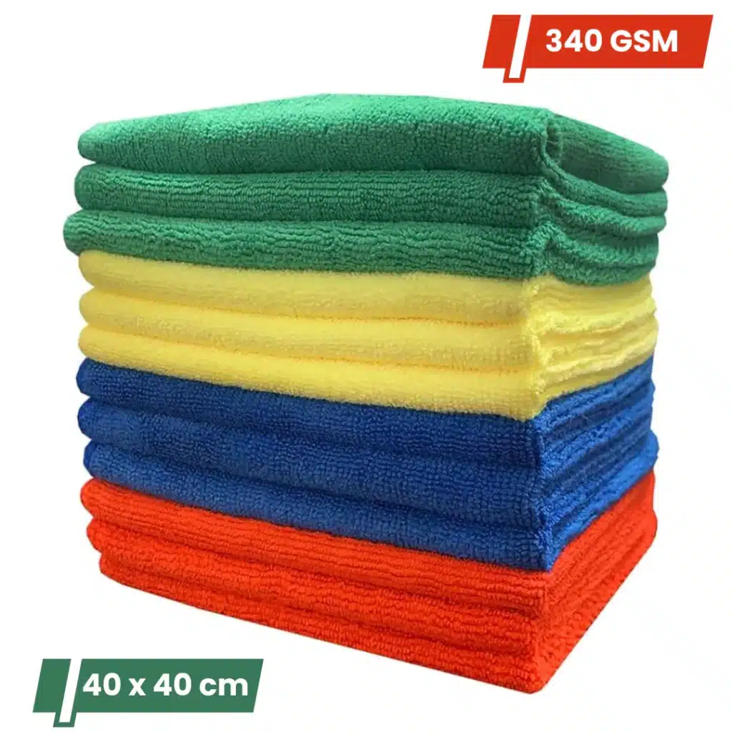 microfiber cloths 340 gsm