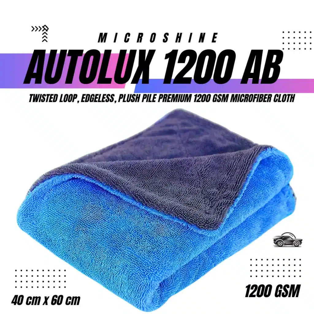 1200 GSM microfiber cloth for car