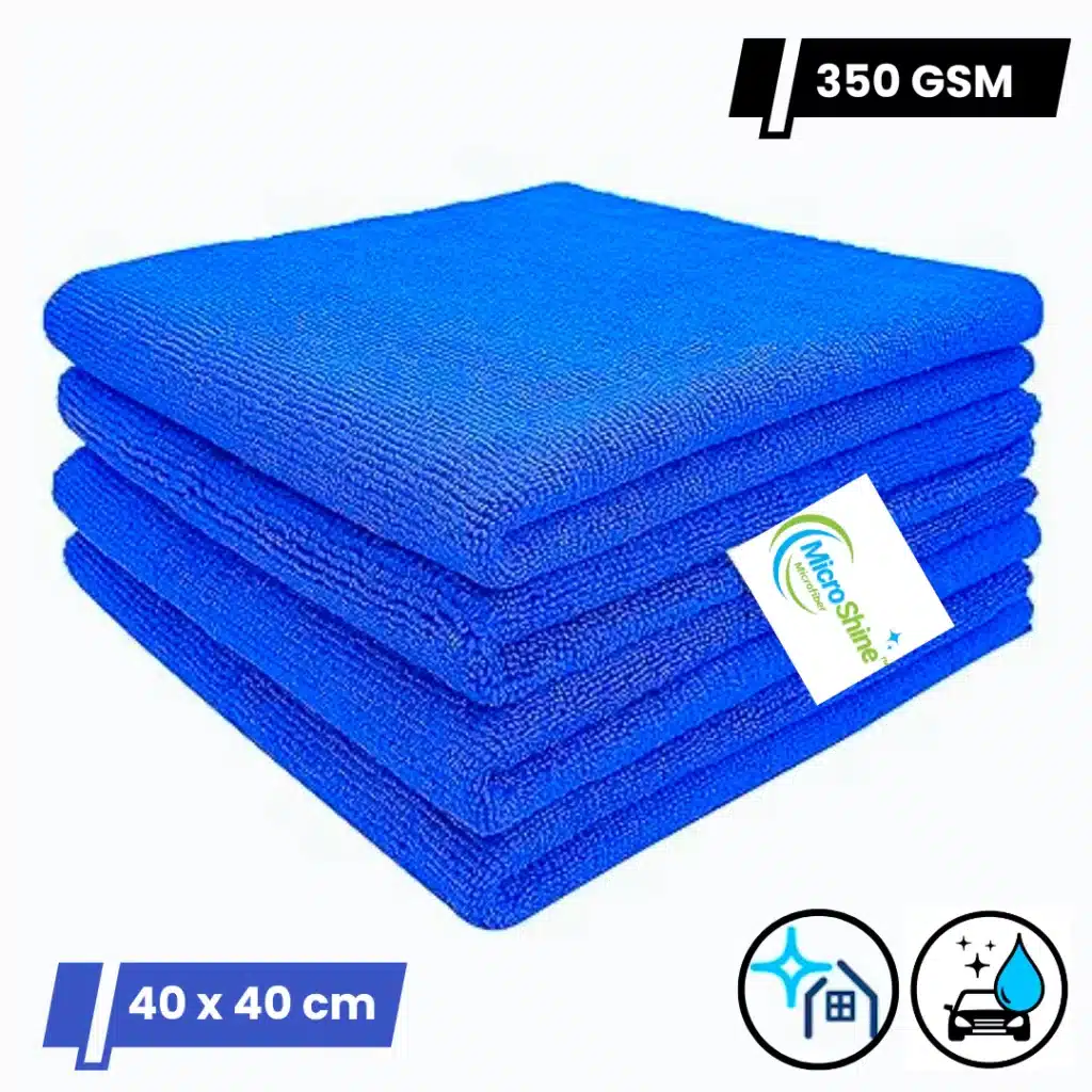 microfiber car cleaning cloths 350 GSM