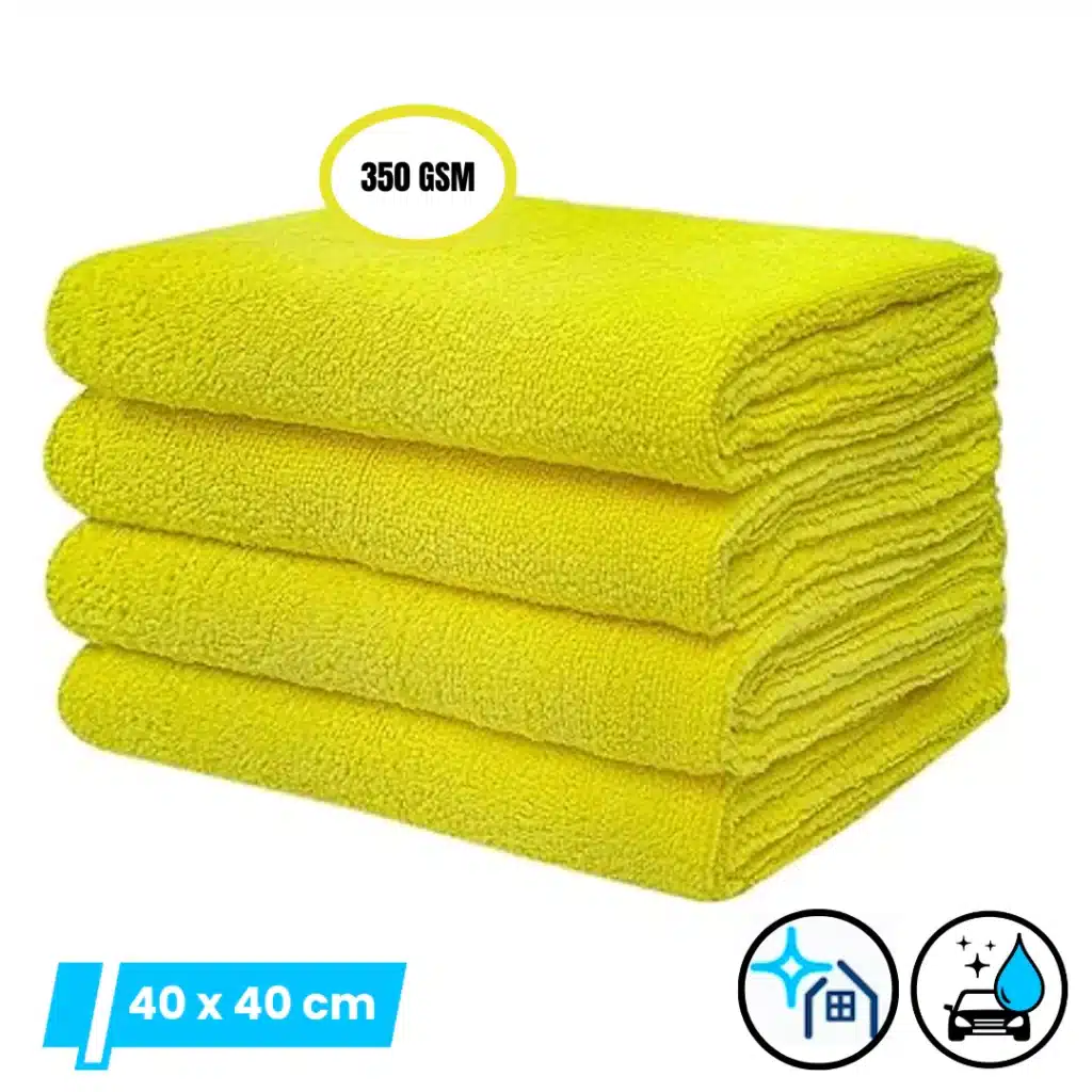 350 GSM Microfiber Cleaning Cloths