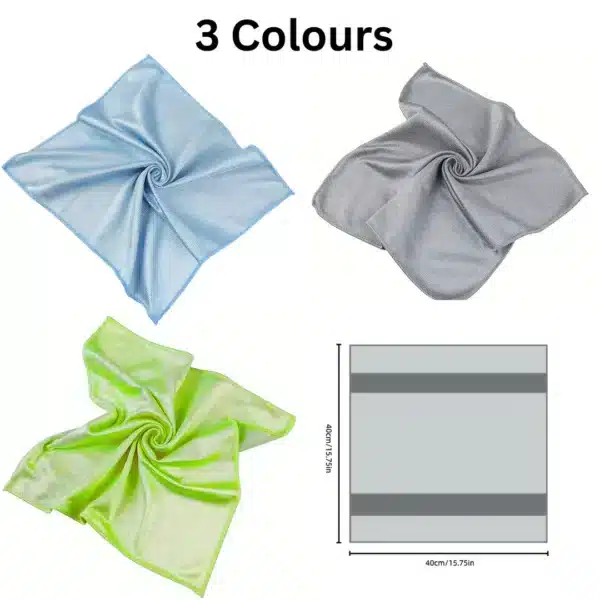 Glass Cleaning Cloths 3-Pack | Lint-Free, Streak-Free Microfiber Glass Cloths for Windows, Mirrors, Chrome, Kitchen, Car, Home & Office - Image 7