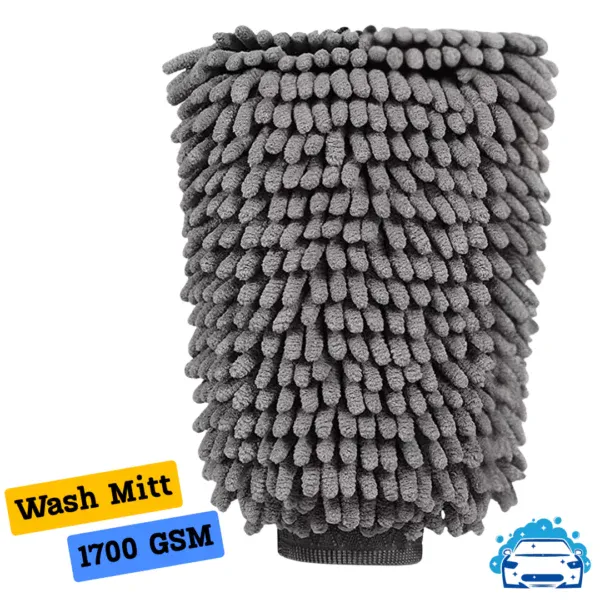 microfiber chenille car wash mitt